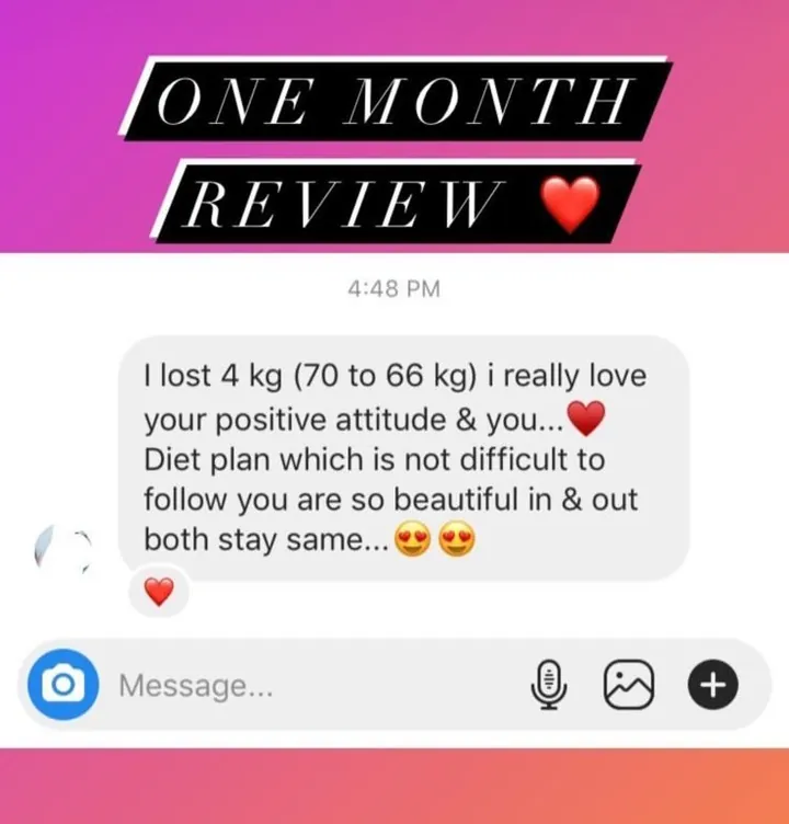 Screenshot of a client message to Dr. Abeera, shared with permission