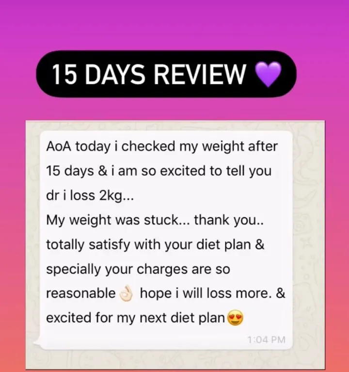 Screenshot of a client message to Dr. Abeera, shared with permission (4 of 28)